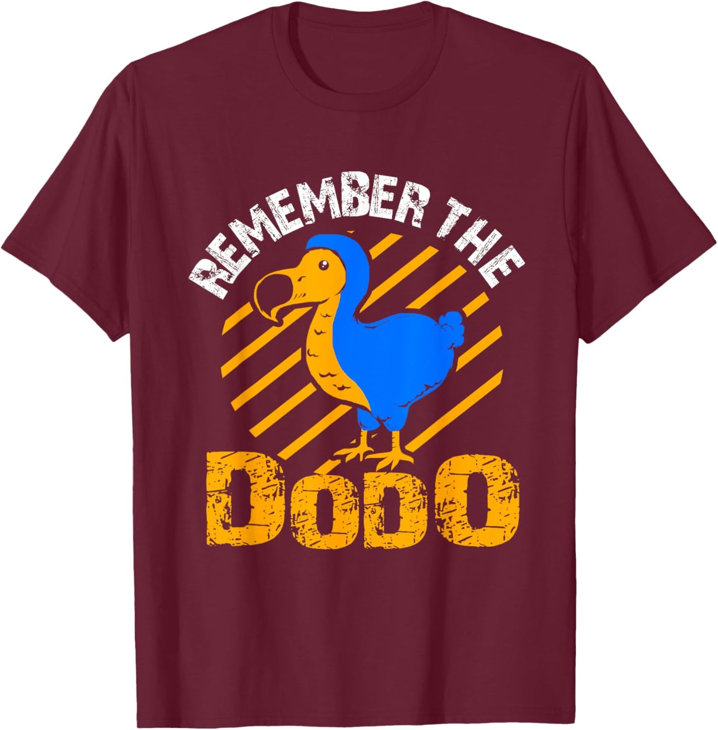 Remember The Dodo T-Shirt - T-Shirt | Maroon