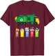 Recycling Trash Truck Kids Garbage Truck T-Shirt - T-Shirt | Maroon
