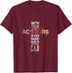 With Jesus In Her Heart And Scissors In Her Hand T-Shirt - T-Shirt | Maroon