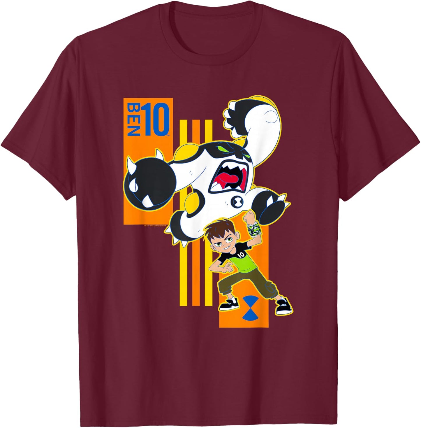 Ben 10 Ben 10 T-Shirt - T-Shirt | Maroon