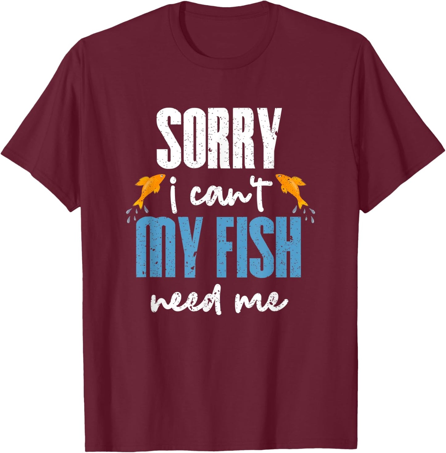 Aquarium Fish Lover Aquascaping Fishkeeper Aquarist Aquarium T-Shirt - T-Shirt | Maroon