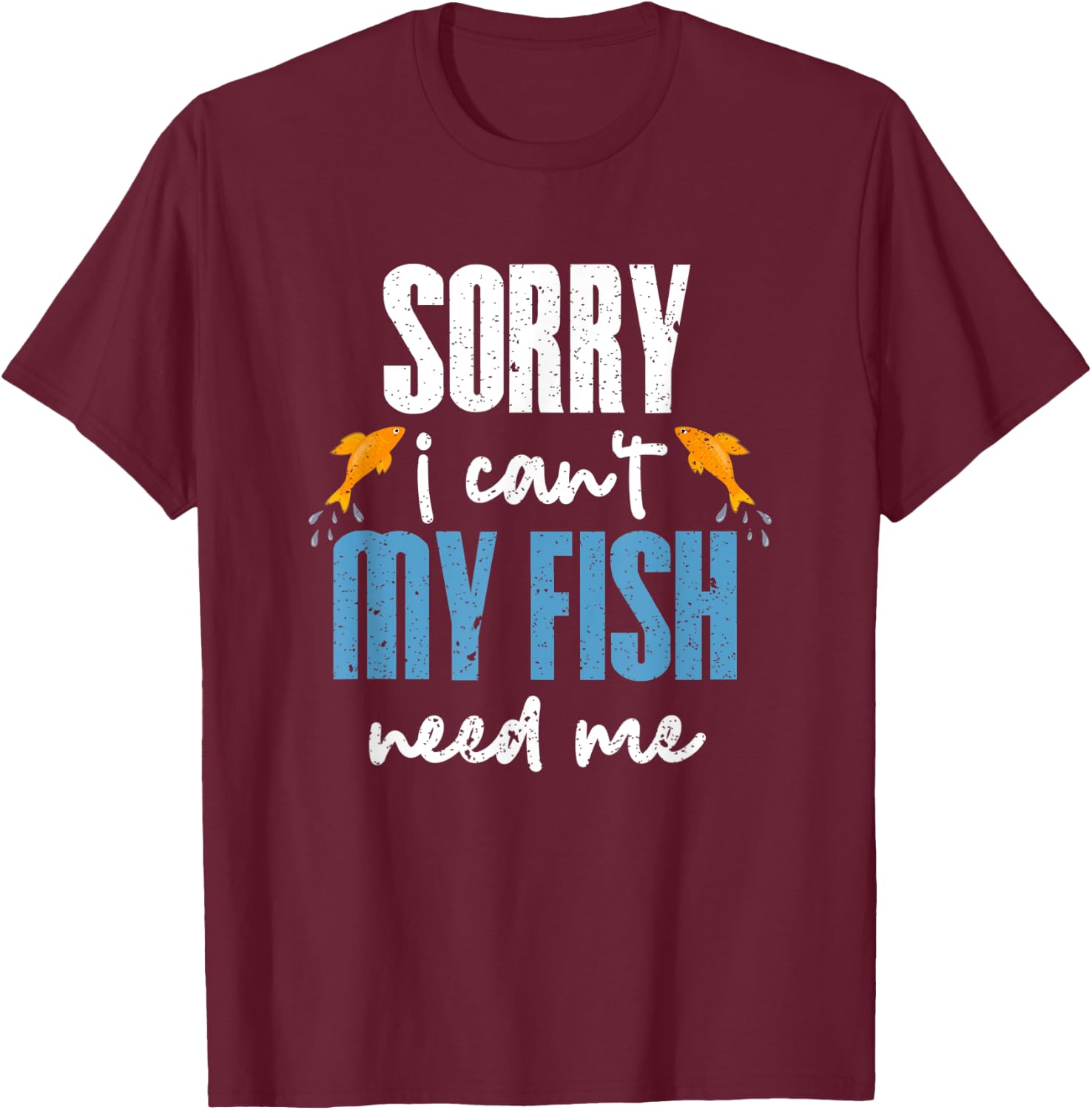 Aquarium Fish Lover Aquascaping Fishkeeper Aquarist Aquarium T-Shirt - T-Shirt | Maroon