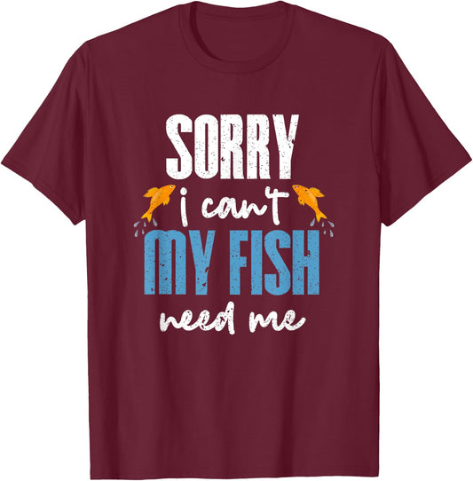 Aquarium Fish Lover Aquascaping Fishkeeper Aquarist Aquarium T-Shirt - T-Shirt | Maroon