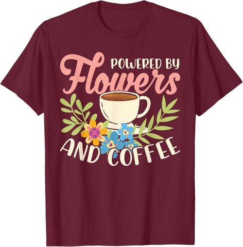 Powered By Flowers And Coffee Florist Flower Shop Plant
