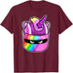 Komodo Designs Lord Tachanka Unicorn Cartoon Christmas - Black, Small, Classic Fit, , Short Sleeve T-Shirt - T-Shirt | Maroon