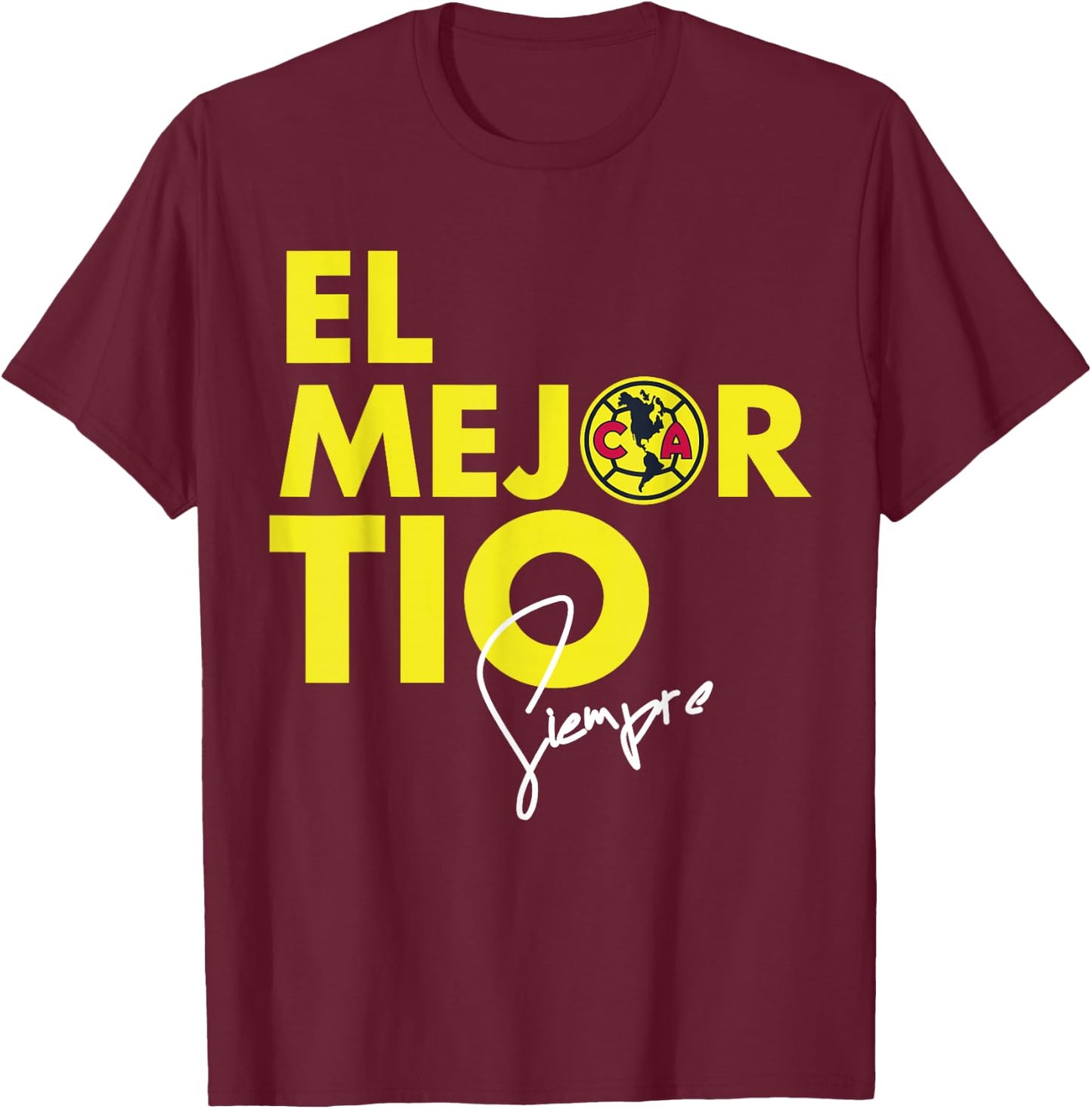 Club America Sports Articles Collection This Father's Day! T-Shirt - T-Shirt | Maroon