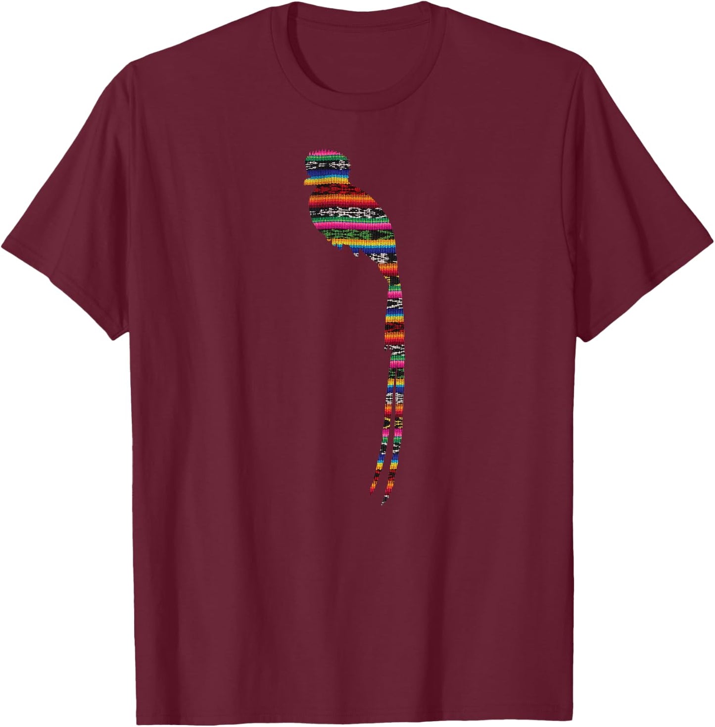 Quetzal Guatemala Chapin Antigua Tikal Tradicional Maya Small T-Shirt - T-Shirt | Maroon