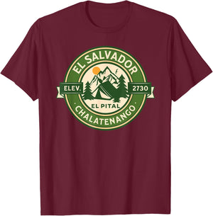 El Pital Chalatenango El Salvador T-Shirt - T-Shirt | Maroon