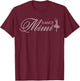 Dance Mimi Of A Dancer Mimi Grandma Dancing Mimi T-Shirt - T-Shirt | Maroon
