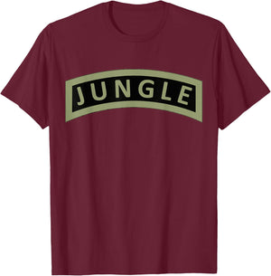 Army Jungle Tab T-Shirt - T-Shirt | Maroon
