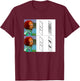 Observer Effect Meme Funny Quantum Physics Awkward Monkey T-Shirt - T-Shirt | Maroon