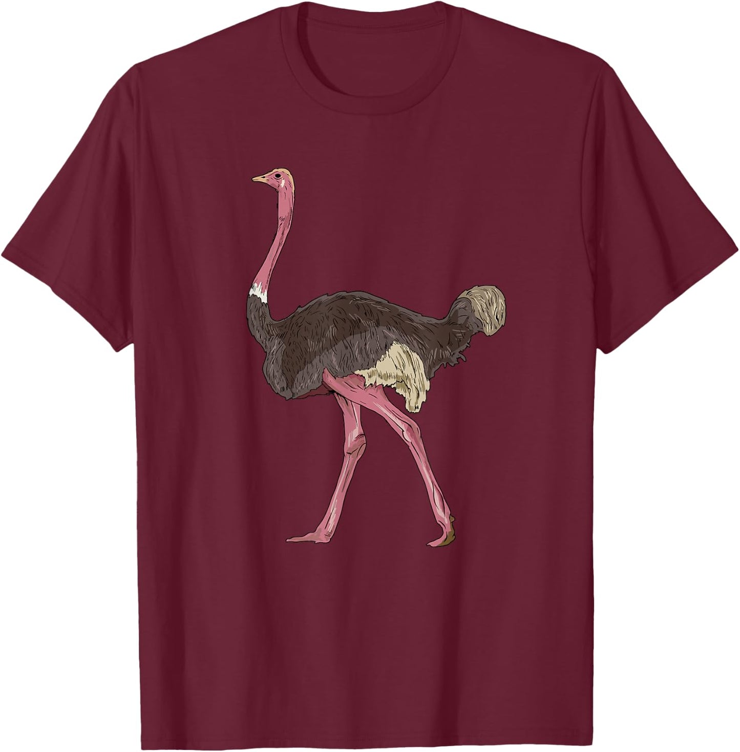 Vintage African Bouquet T-Shirt - T-Shirt | Maroon