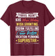 Travel Agent - I'm A Magic Making, Cruise Booking Superstar T-Shirt - T-Shirt | Maroon