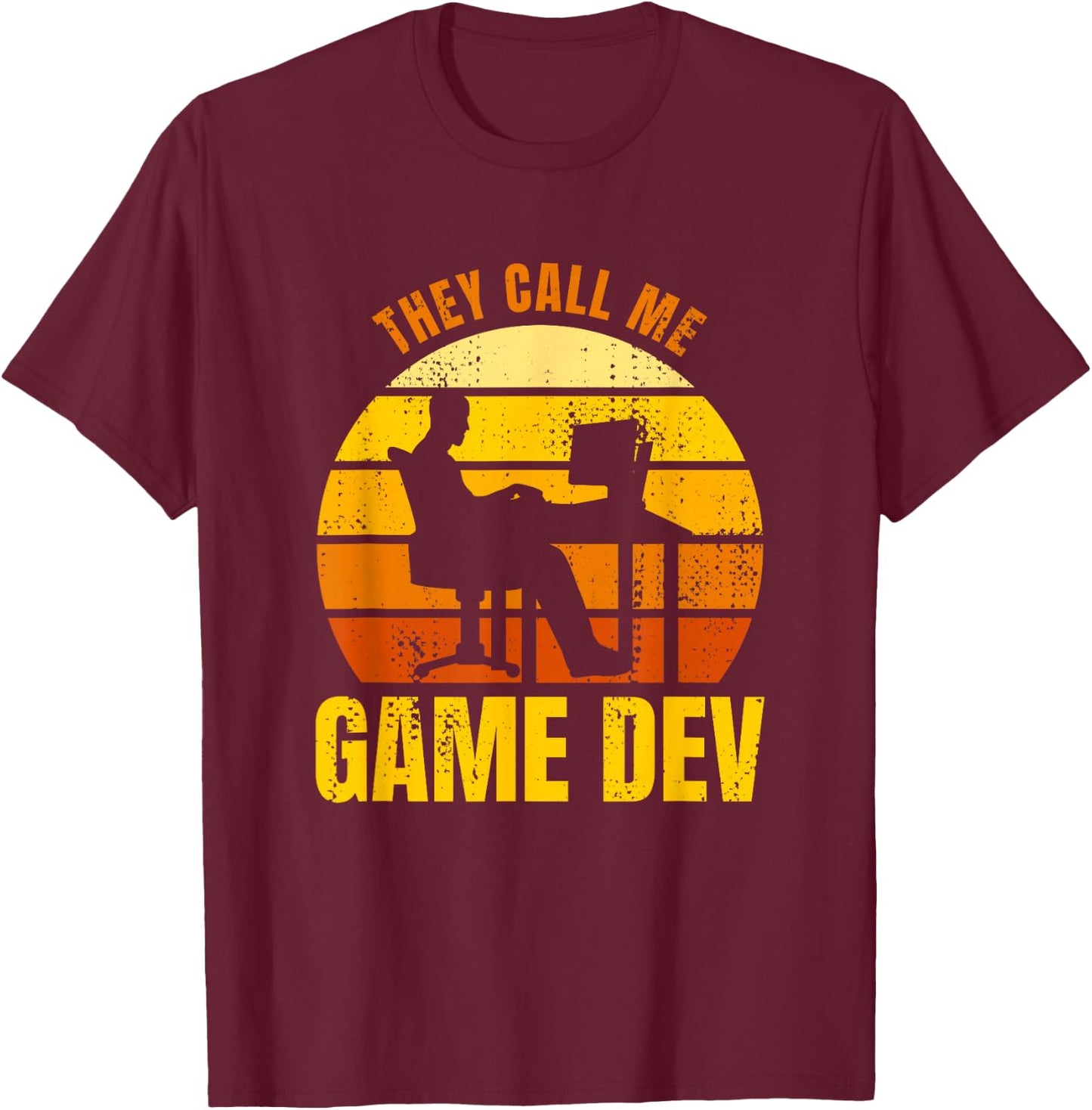 Game Developer Game Programmer Game Development T-Shirt - T-Shirt | Maroon