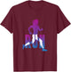 Run Running Girl Cross Country Inspirational T-Shirt - T-Shirt | Maroon