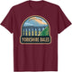 Yorkshire Dales National Park England Vintage T-Shirt - T-Shirt | Maroon