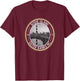 Bodie Island Light House, North Carolina T-Shirt - T-Shirt | Maroon