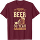 I'm Holding A Beer So Yeah I'm Pretty Busy T-Shirt - T-Shirt | Maroon