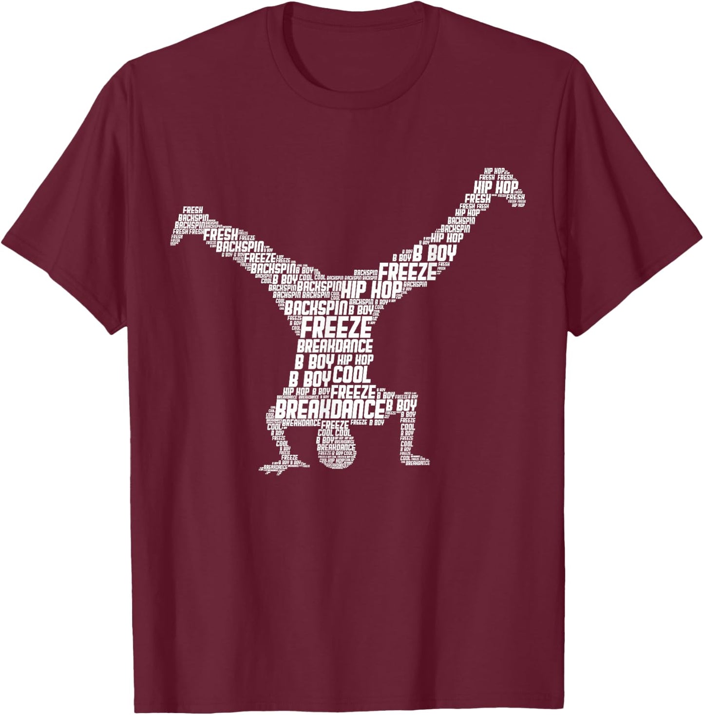 Breakdance Breakdancer Breakdancing Children & Boys T-Shirt - T-Shirt | Maroon