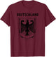 Deutschland Germany Eagle Nationalism Symbol Men Women T-Shirt - T-Shirt | Maroon