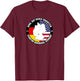 Leighton Barracks Germany Military Base Veteran T-Shirt - T-Shirt | Maroon