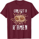 Flying Spaghetti Monster I Pastafarian I FSM Apparel T-Shirt - T-Shirt | Maroon