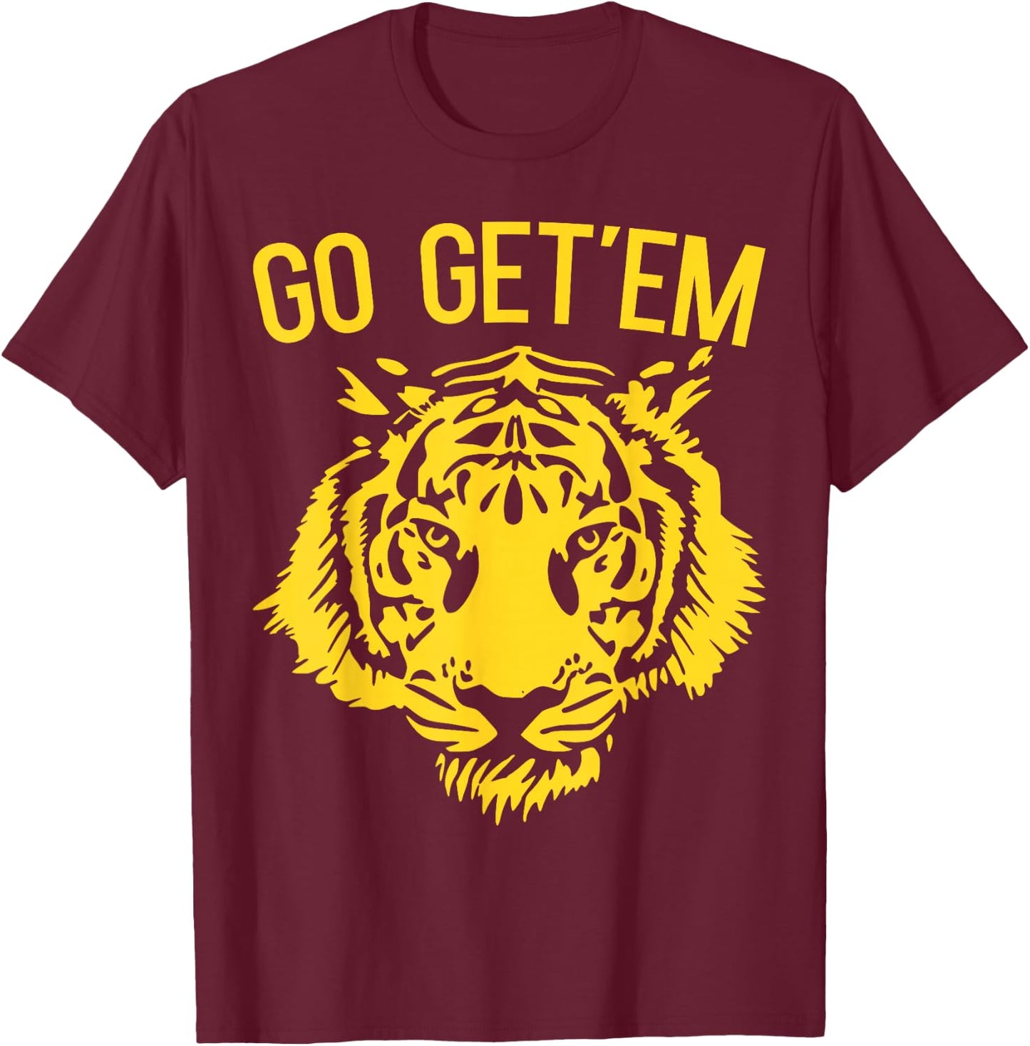 Go Get'em Tiger T-Shirt - T-Shirt | Maroon