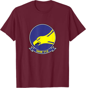 VAW-112 Golden Hawks Veteran Veterans Day Xmas T-Shirt - T-Shirt | Maroon