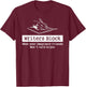 Writers Block Author Novelist Editor Wordsmith Writing Book T-Shirt - T-Shirt | Maroon