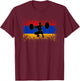 Weightlifting Men Armenia Flag Gym Competitive Workout T-Shirt - T-Shirt | Maroon