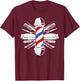 Funny Barber Design Men Dad Barbershop Hairdresser Stylist T-Shirt - T-Shirt | Maroon