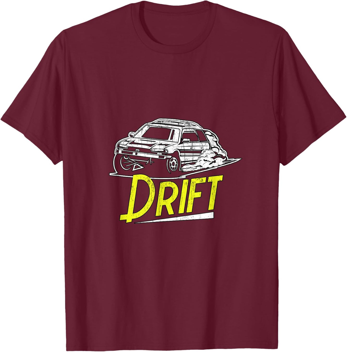 Drift for car and racing enthusiasts T-Shirt - T-Shirt | Maroon