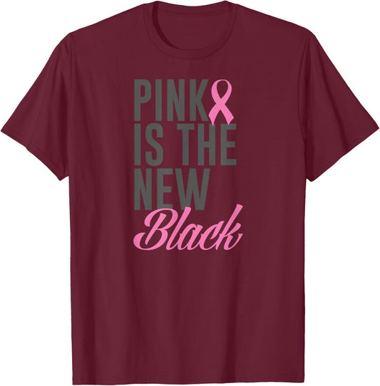Pink Is The New Black T-Shirt - T-Shirt | Maroon