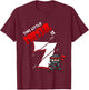 Kids 7th Birthday For Boy 7 Years Old Ninja T-Shirt - T-Shirt | Maroon