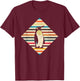 Vintage 80s & 90s Retro Style Penguin T-Shirt - T-Shirt | Maroon