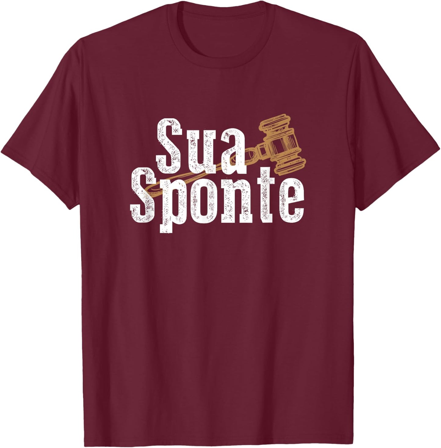 Sua Sponte T-Shirt - T-Shirt | Maroon
