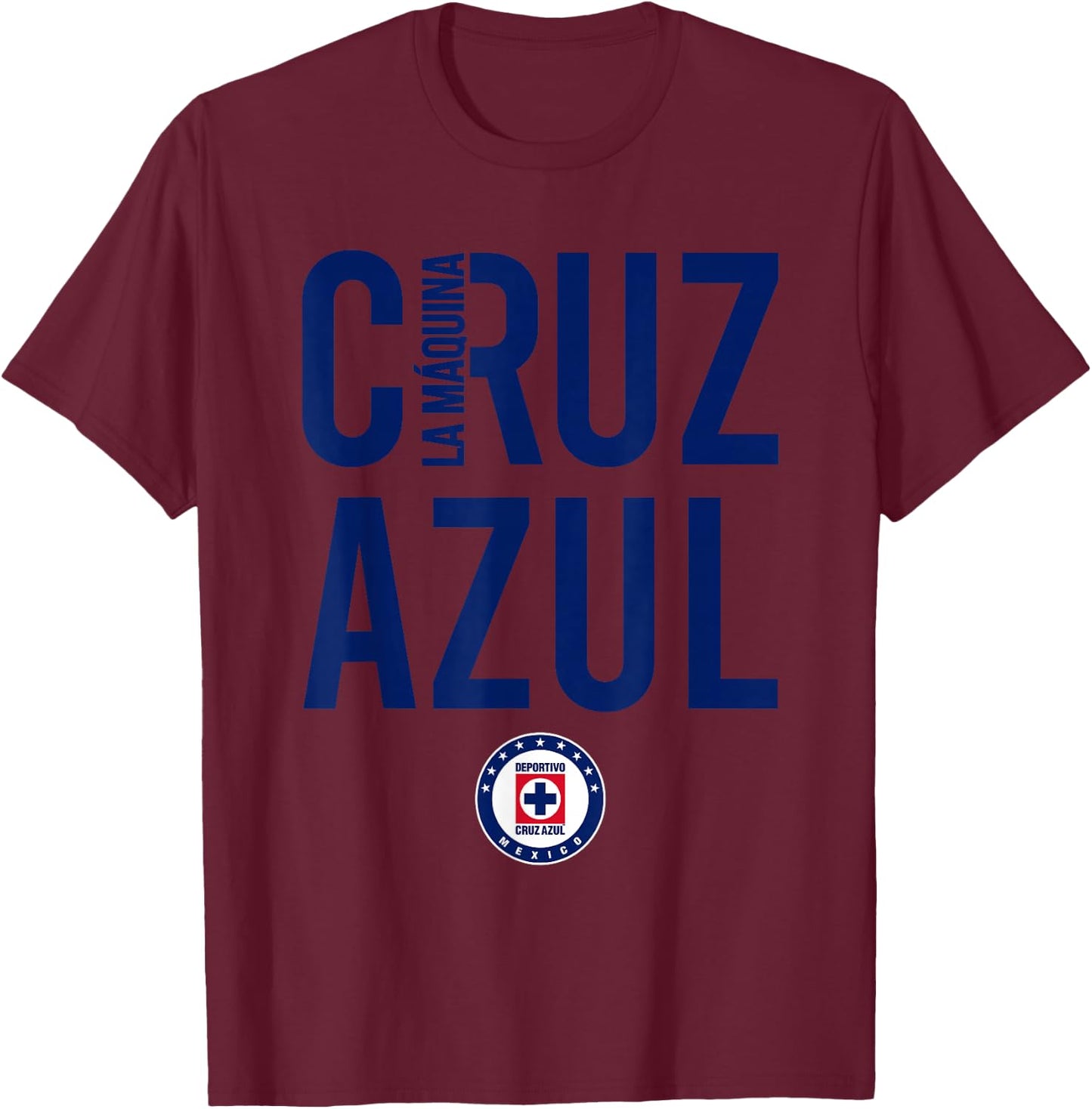 Cruz Azul - Score Big with Our Exclusive Collection T-Shirt - T-Shirt | Maroon