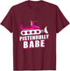 Pistenbully Babe Apres Ski Slope T-Shirt - T-Shirt | Maroon