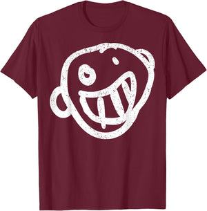 Vintage Hatchet Ben Face T-Shirt - T-Shirt | Maroon
