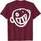 Vintage Hatchet Ben Face T-Shirt - T-Shirt | Maroon