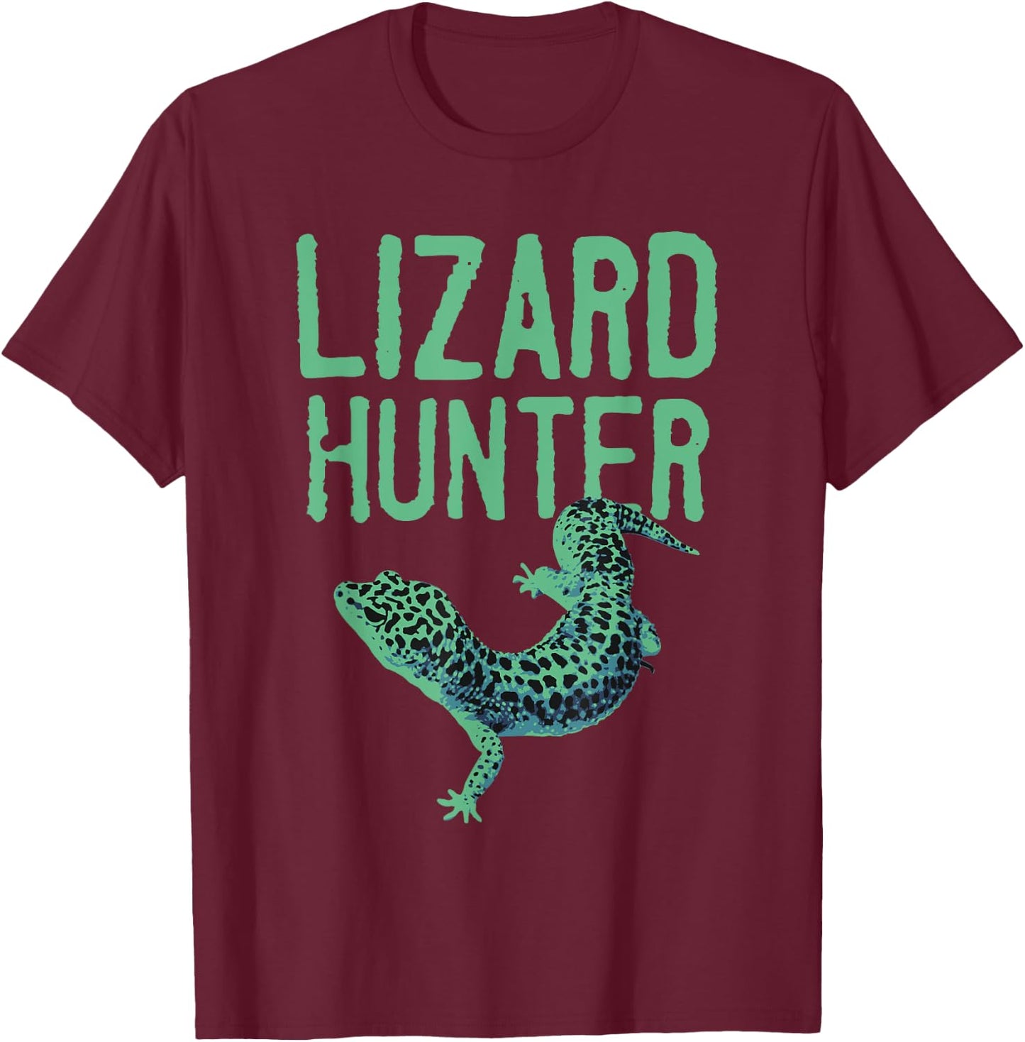 Funny Lizard Designs For Kids Men Women Reptile Herpetology T-Shirt - T-Shirt | Maroon