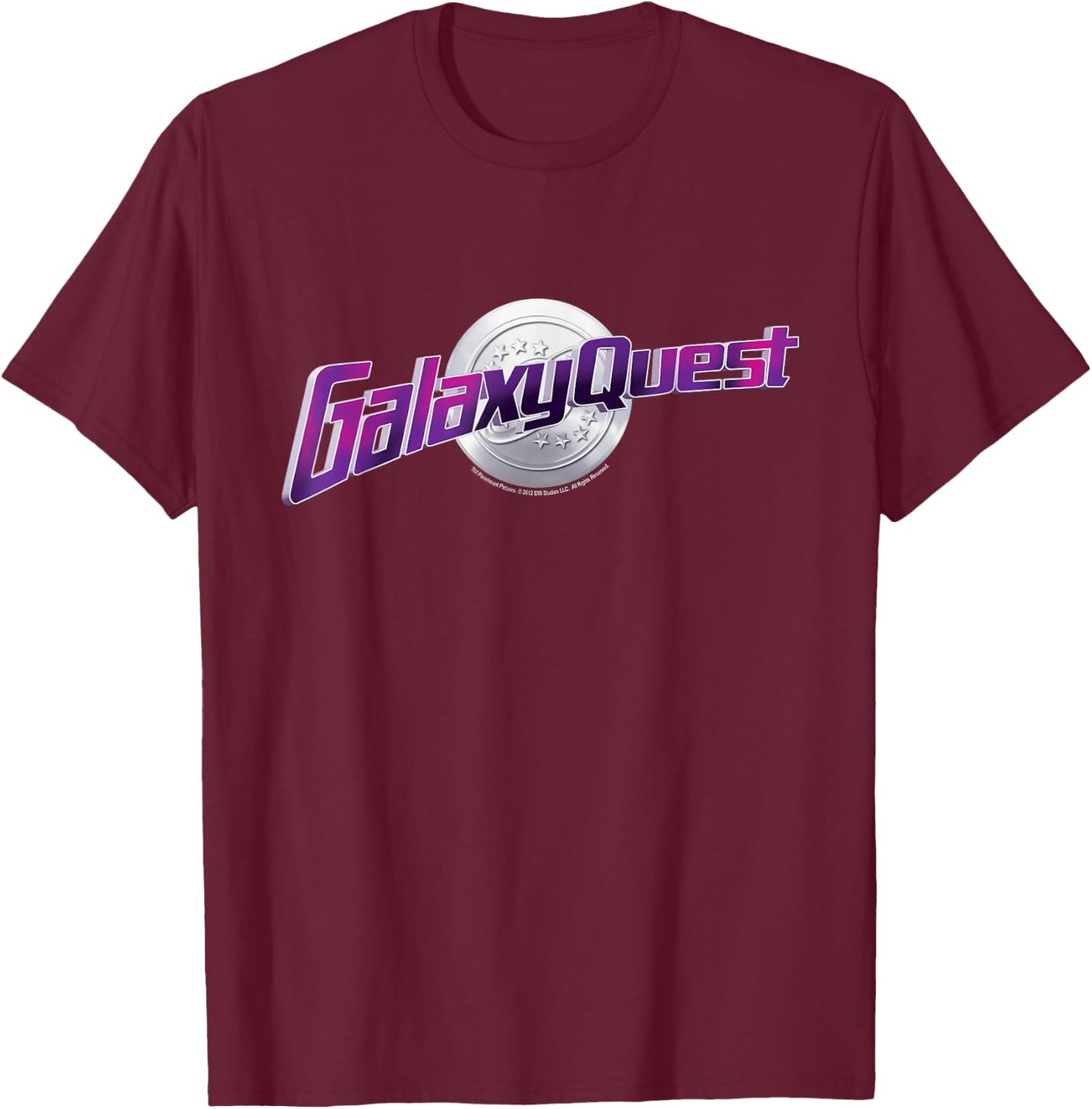 Galaxy Quest Logo T-Shirt - T-Shirt | Maroon