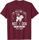 Shih Poo Dog Puppies Owner Lover T-Shirt - T-Shirt | Maroon