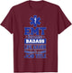 EMS Emergency EMT Badass Life Saver T-Shirt - T-Shirt | Maroon