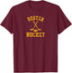 Vintage Boston Hockey T-Shirt - T-Shirt | Maroon