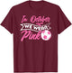 In October We Wear Pink Soccer Breast Cancer Awareness T-Shirt - T-Shirt | Maroon