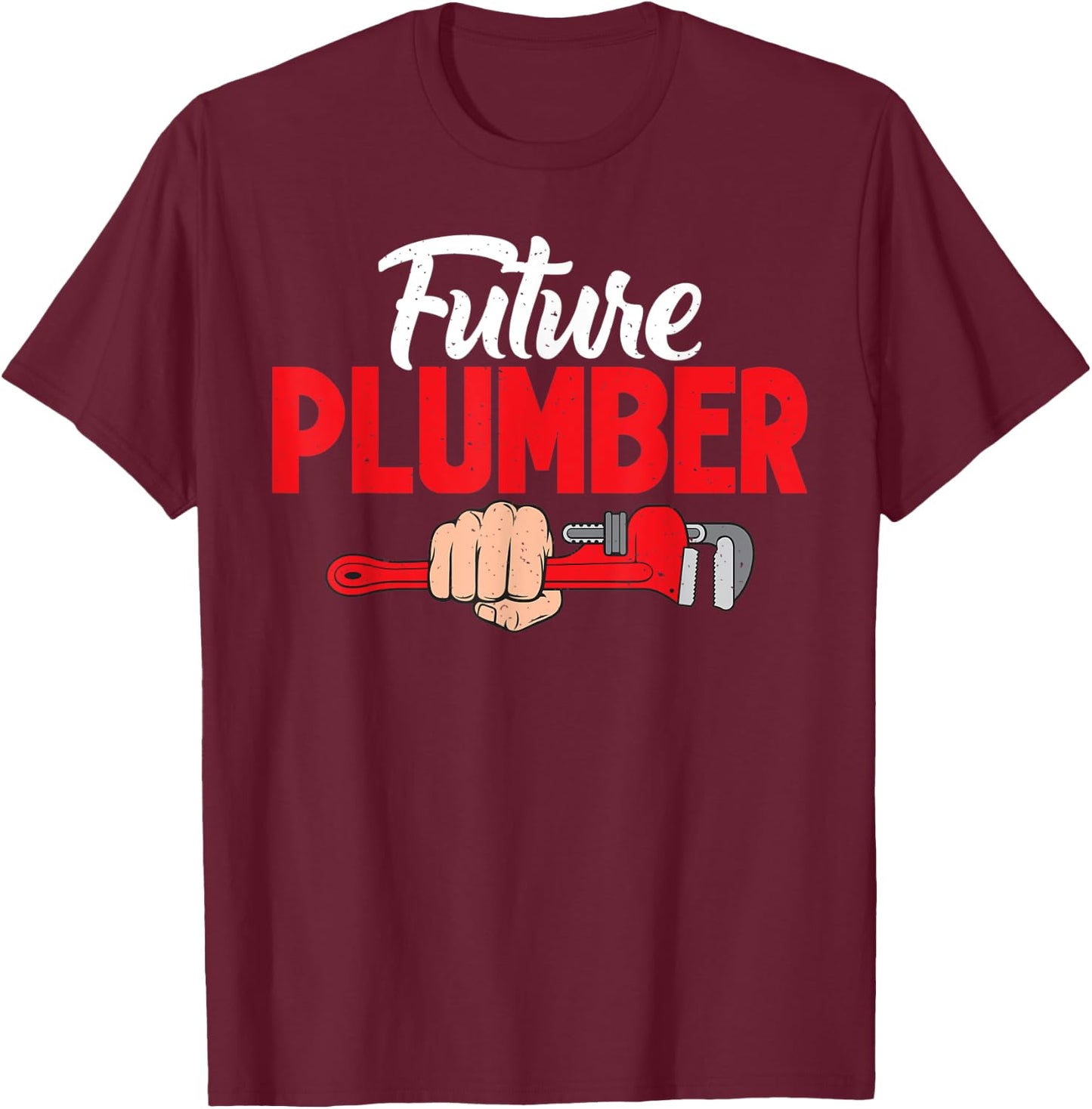 Future Plumber T-Shirt - T-Shirt | Maroon