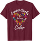 Cancer Awareness Fight Cancer - Cancer Sucks In Every Color T-Shirt - T-Shirt | Maroon
