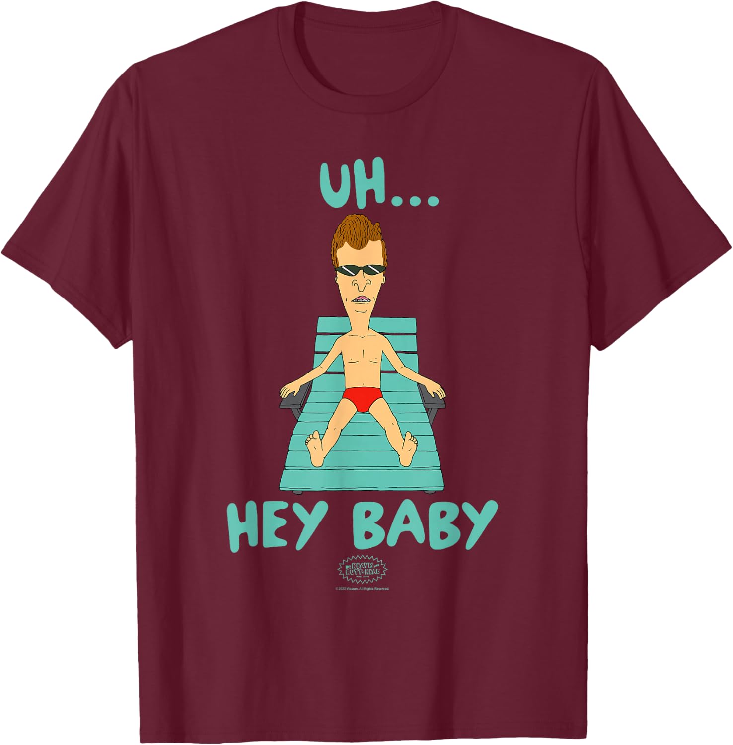 Beavis and Butt-Head Come to Butt-Head Small T-Shirt - T-Shirt | Maroon