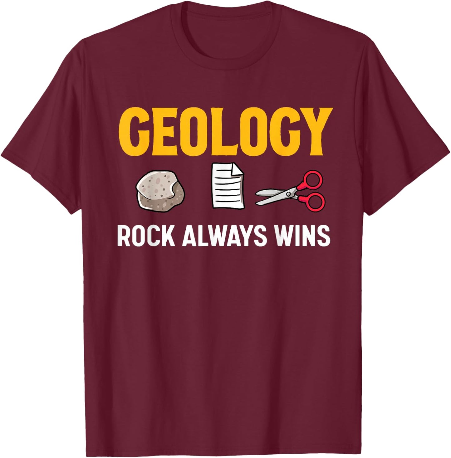 Geologist Gift children, men, women, funny geology T-Shirt - T-Shirt | Maroon
